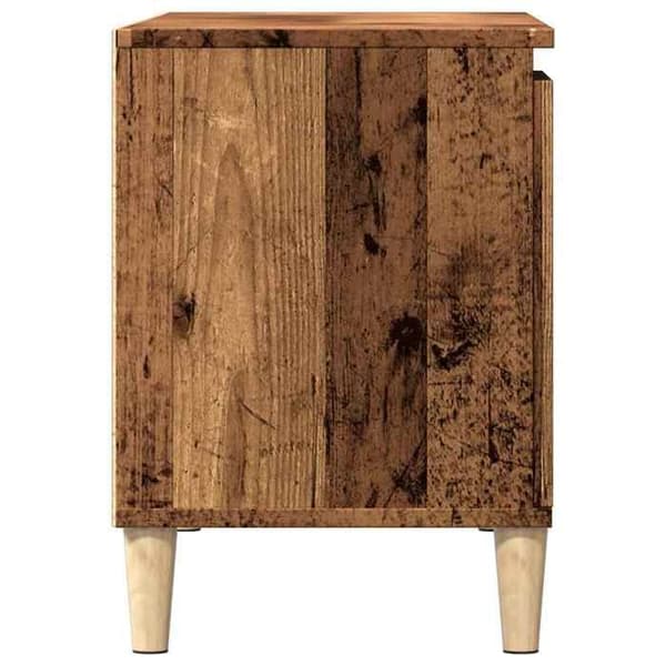 vidaXL TV-möbel gammalt trä 102x35x50 cm ingenjörsträ 856428