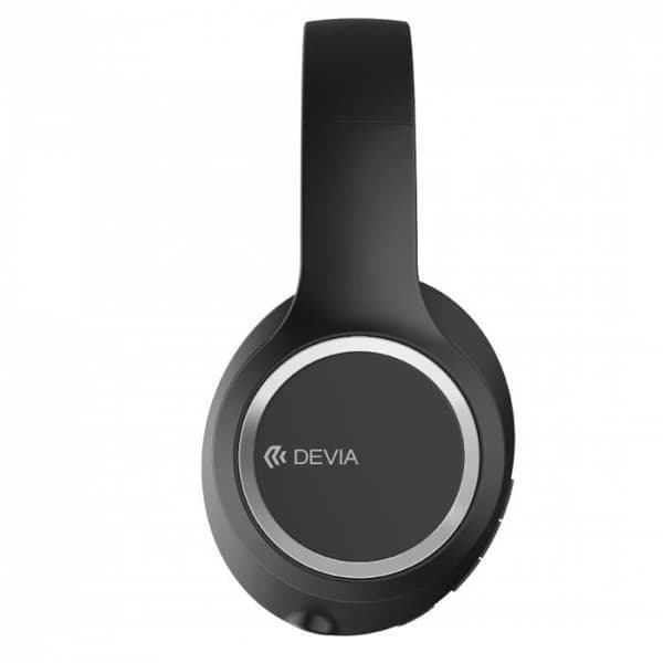 Bluetooth-hörlurar - Devia - Kinton V2 - Trådlös - Svart - 24h Batteritid Svart