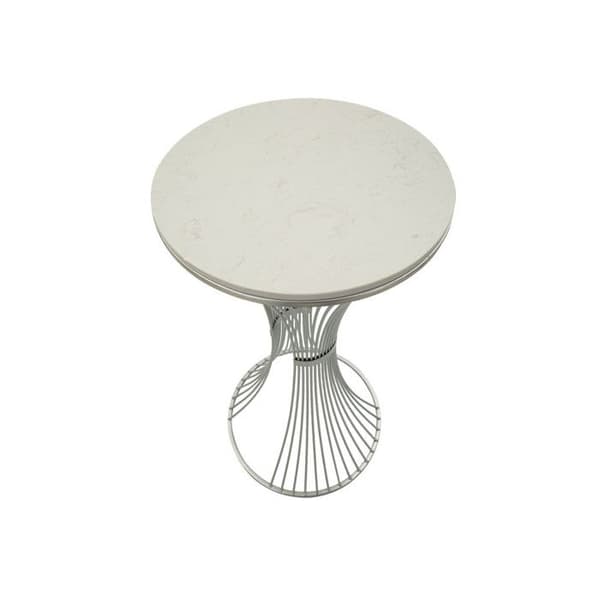 Mauro Ferretti Funnel soffbord - Silver - 50x100 cm silver-