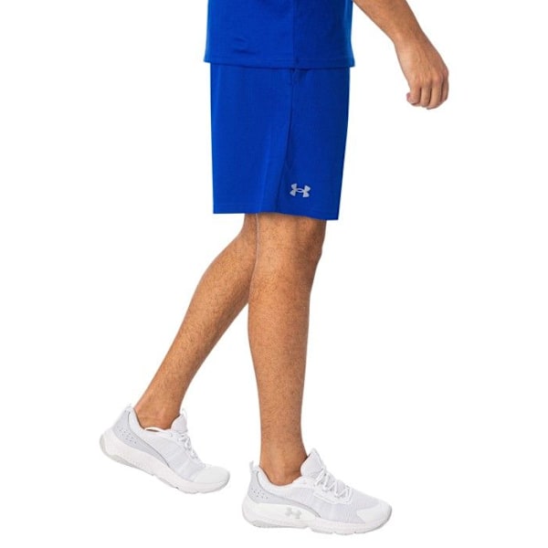 Kort för män - Under Armour - Tech Mesh 1328705-400 - Blå - Lös passform - 100% Polyester Blå XL