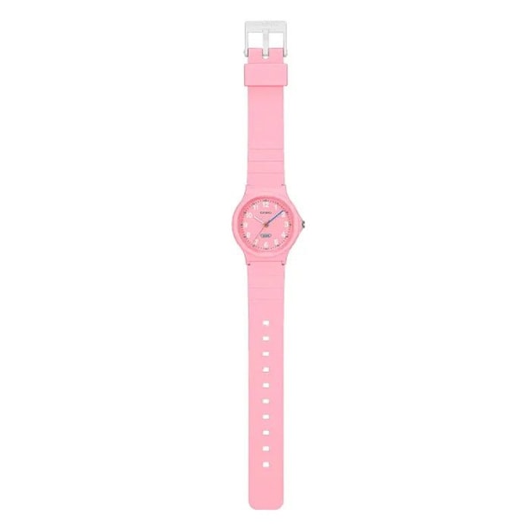 Klocka - Casio - LQ-24B-4BEF - Rosa plastarmband - Vattentålig 3 Atm - Analog Rosa