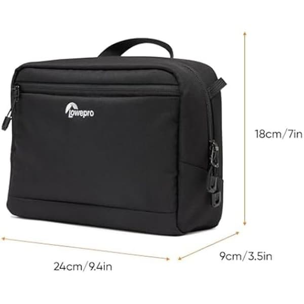 Infoga bild - LOWEPRO - ProTactic CS 120 III - Kompatibel SlipLock - Återvunnet tyg - PU-mipolstring Svart
