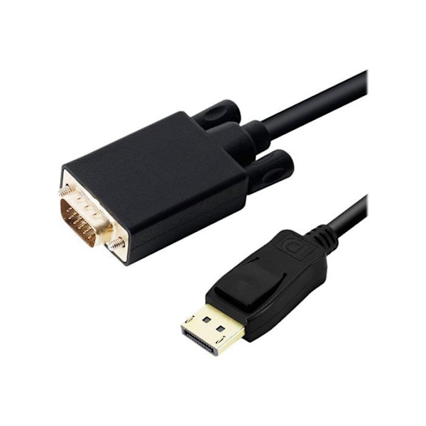 Adapterkabel - DLH - DY-TU4696B - DisplayPort (H) till HD-15 (VGA) - 2 m - 1080p 60Hz