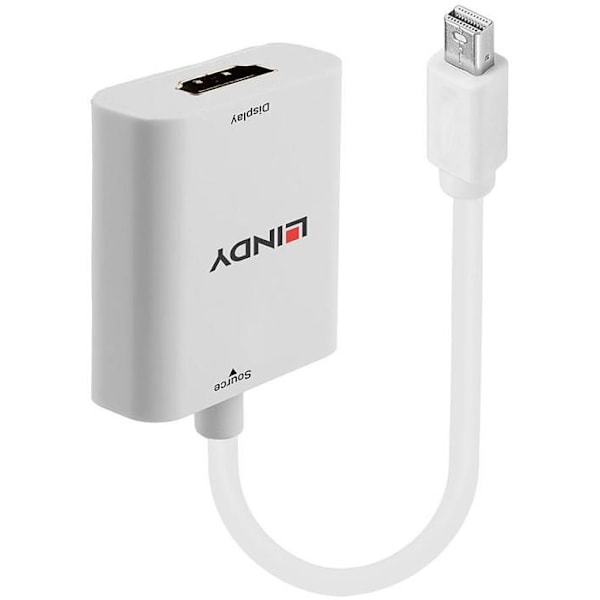 Videoadapter - Lindy - Mini-DisplayPort till HDMI - 4K 60Hz - HDCP - Svart
