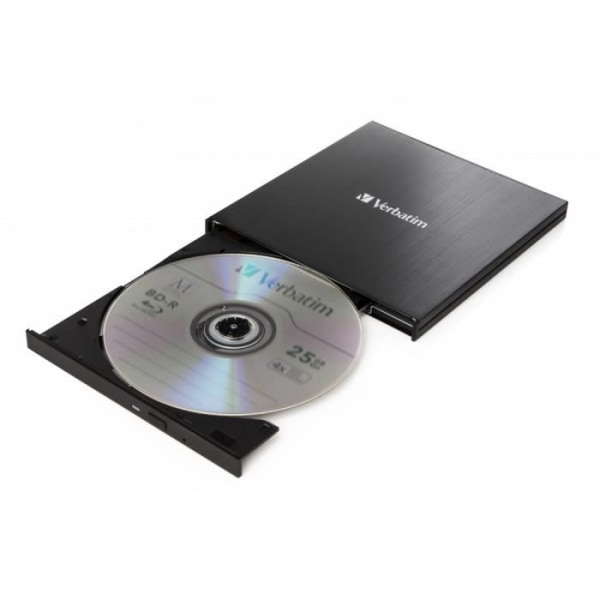 Verbatim Blu-ray Brenner extern Slim - Bluray-brännare - USB 3.0
