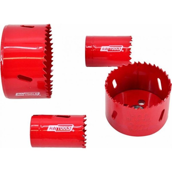 Scie trepan - scie cloche Awtools - AW49519 - SCIE TROU BIMETAL 19mm