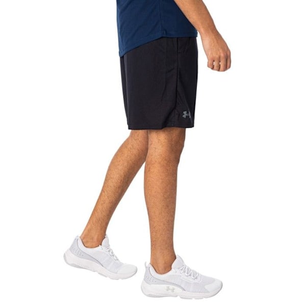 Kort för män - Under Armour - Tech Mesh 1328705-001 - Svart - Lätt passform - 100% Polyester Svart M