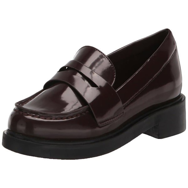 Dropmockasinen - Duchess-Oxblood-5 - Duchess Moccasin för kvinnor, att glida på Choklad 35