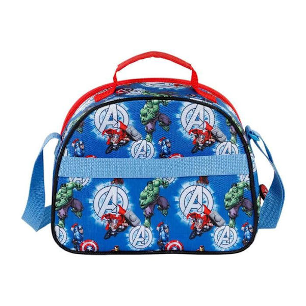 Sac Repas 3D - Marvel Avengers Energi - Blå - One Size Blå