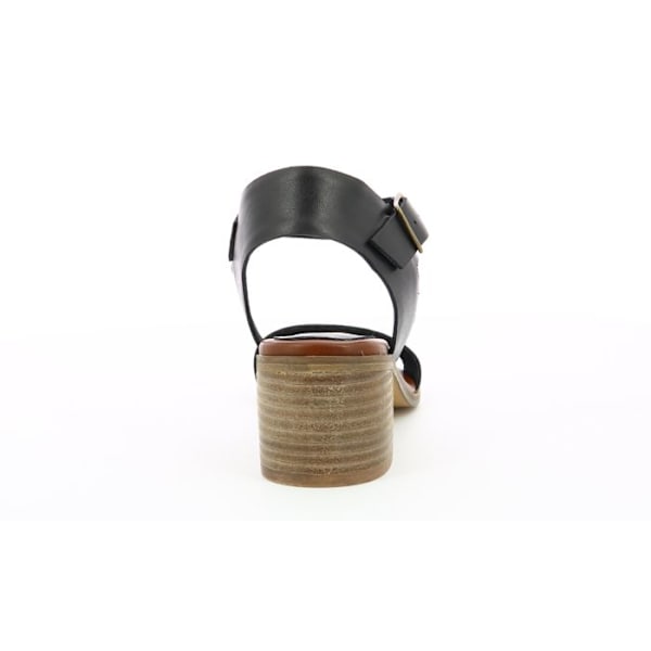 Sandaler - KICKERS - Volou - Läder - Svart - Spänne Svart 41