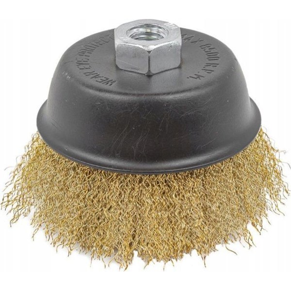 Poleringssvamp - Rockforce poleringshätta - RF-BWC004 - Mjuk framborste för 100 mm slipmaskiner