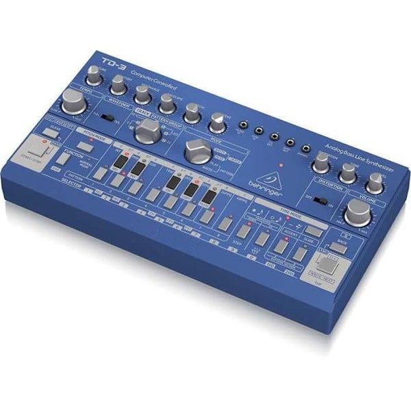 Ljudgränssnitt - midi Behringer TD-3-BU - linii bassowej synthesizer