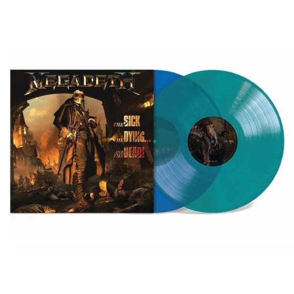Capitol de sjuka, de döende och de döda! Limited Edition Exklusiv Opaque Blue and Translucent Green Vinyl