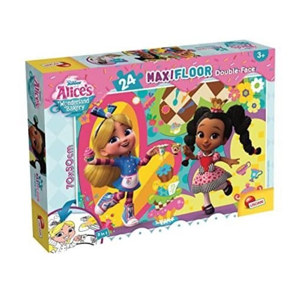 DISNEY PUZZLE DF MAXI VÅNING 24 - ALICE'S IN WONDERLAND BACKERY LISCIAN