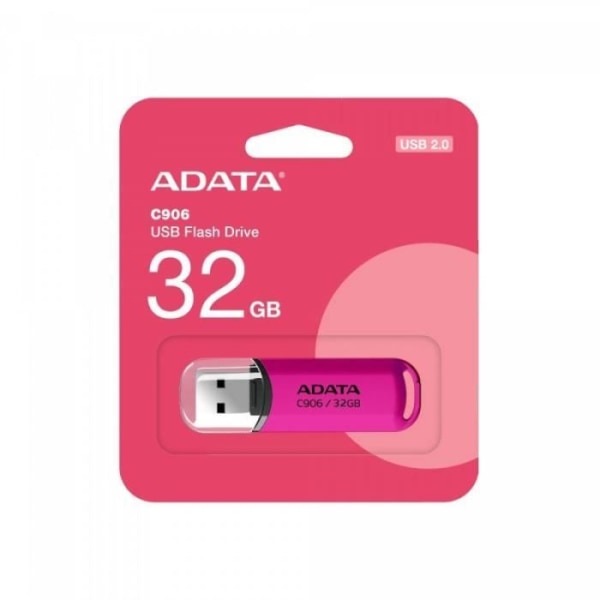 Adata Pendrive C906 32GB USB2.0 rosa - 4711085945099