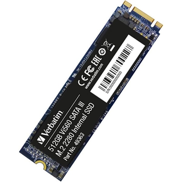 VERBATIM V Vi560 S3 M.2 SSD 512Gb