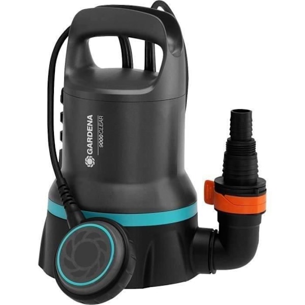 Dräneringspump för rent vatten 9000 - GARDENA - 9030-20 - 300W - Automatisk start/stopp