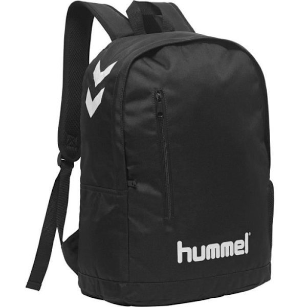 Ryggsäck - HUMMEL - CORE - Svart - Vadderade axelband - Stort framlager Svart