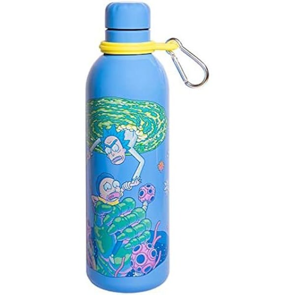 Isolerad flaska - GRUPO ERIK - Snoopy - Rostfritt stål 500ml - BPA-fri - Läcksäker Rick & Morty