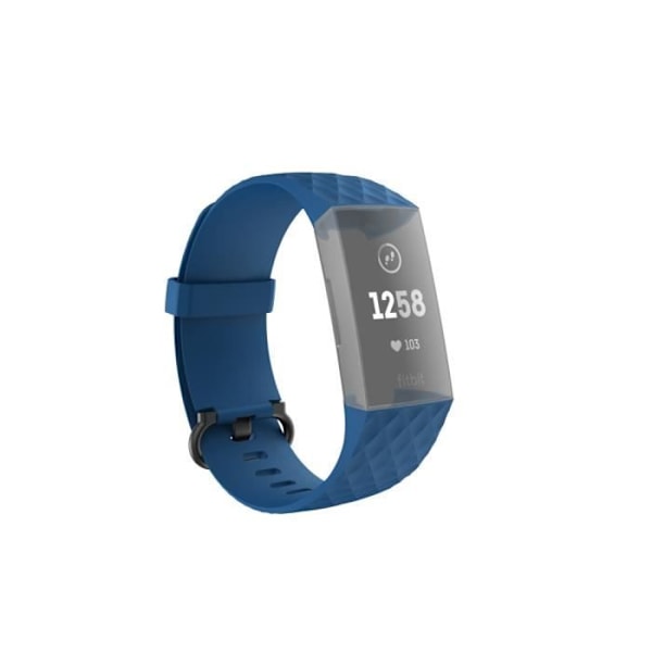 Armband för Fitbit Charge 3/4, universellt armband, blå