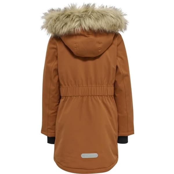 Huvjacka flicka Hummel Alma Tex - brun - 8 år brun