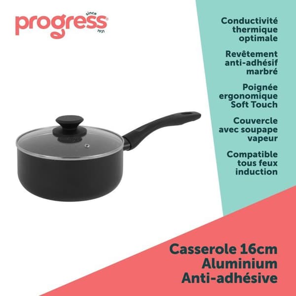 Gratängform - PROGRESS - BW12907EU7 - 16 cm - Aluminium - Non-stick