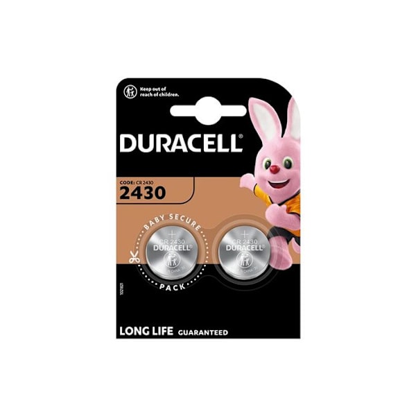 Duracell CR2430 3V batteripaket med 2 st