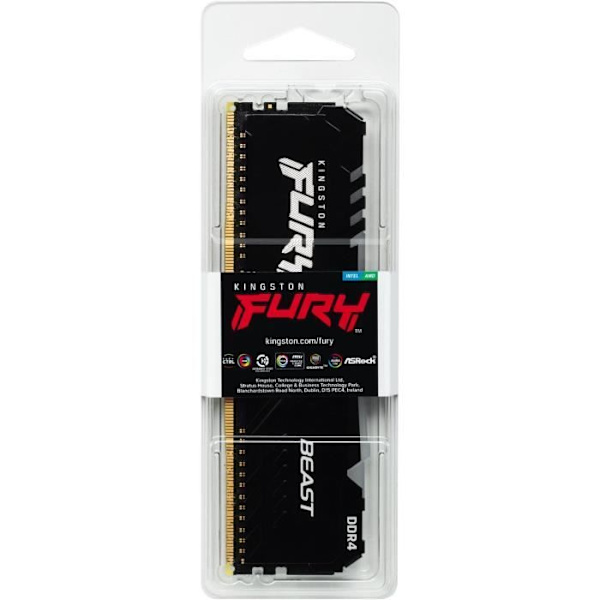 Kingston FURY Beast RGB 32 GB DDR4 2666 MHz CL16 -minne