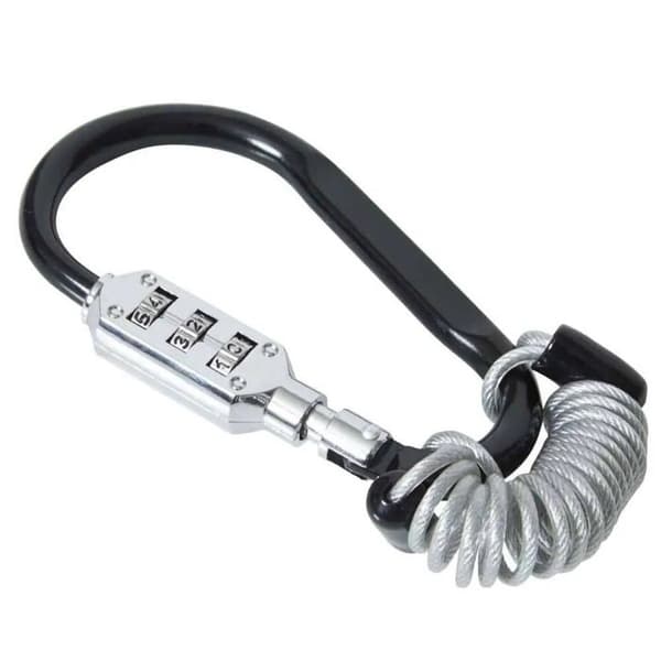 Lås kabel Ring 911 svart