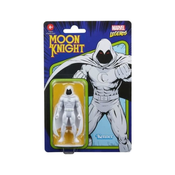 Hasbro - Marvel Legends Retro Collection - 2022 års Moon Knight 10 cm figur