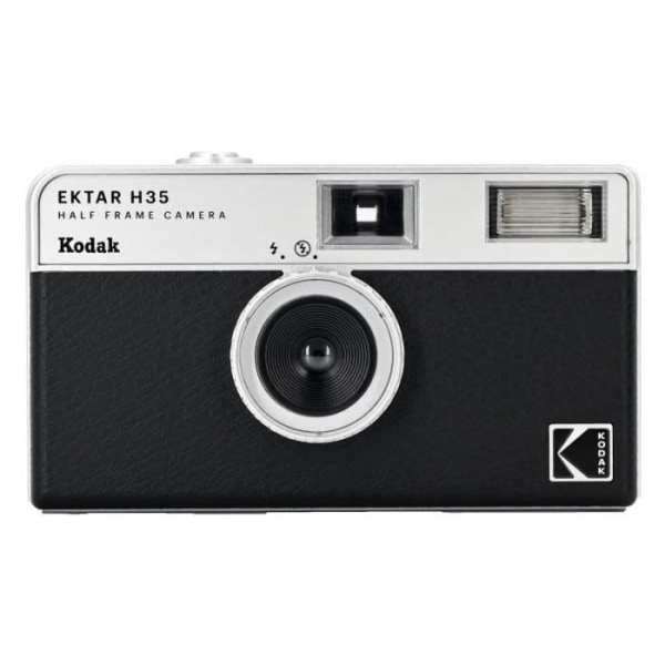 KODAK Ektar H35 35 mm "Half-Format" uppladdningsbar kamera - svart