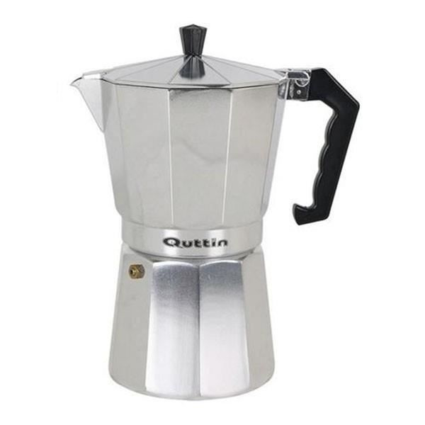 Quttin Italiensk kaffebryggare i aluminium - Grå - Quttin
