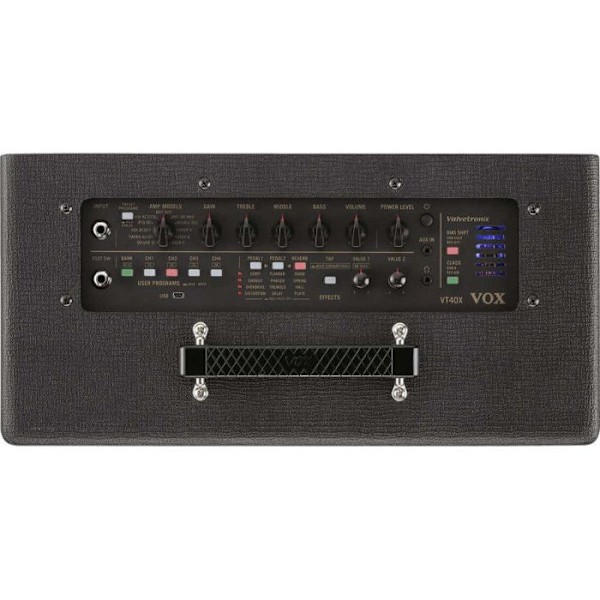 Elgitarrkombination - Vox - VT40X - 40W - 1x10" - Svart