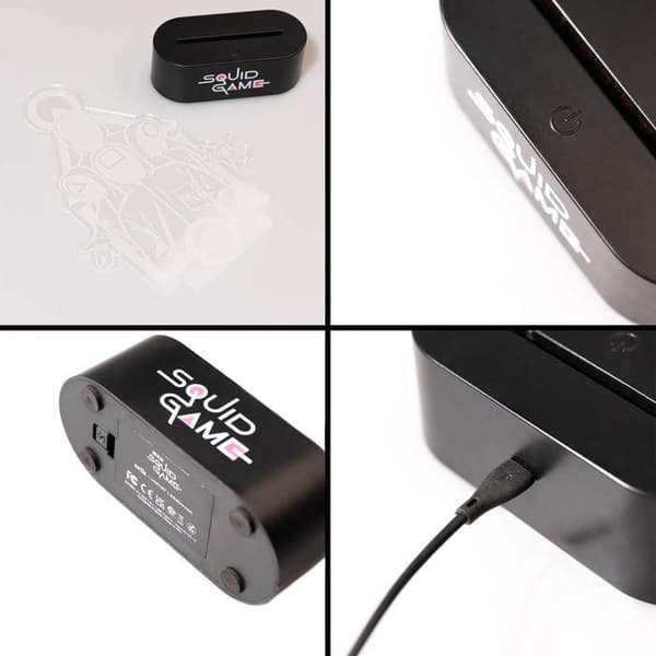 Bordslampa - ERIK EDITORES - The Squid Game - LED - ABS - Nutida design