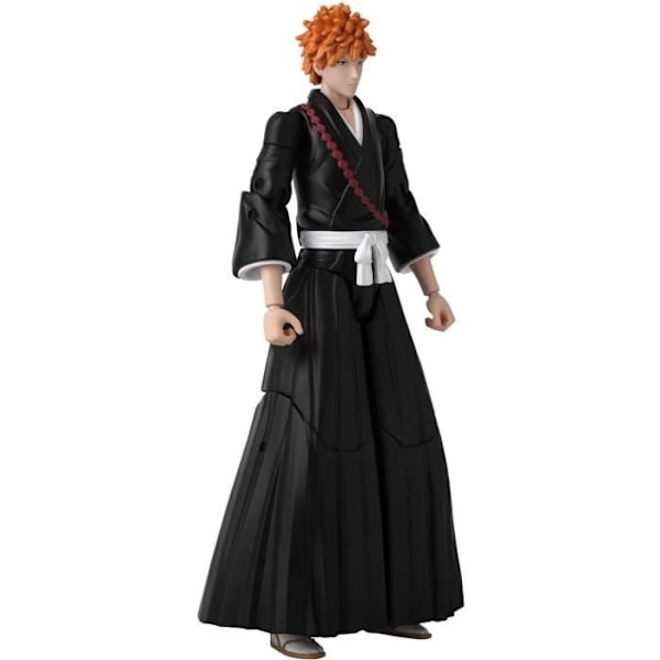 Anime Heroes statyett 17 cm - Kurosaki Ichigo - Bleach - BANDAI Svart