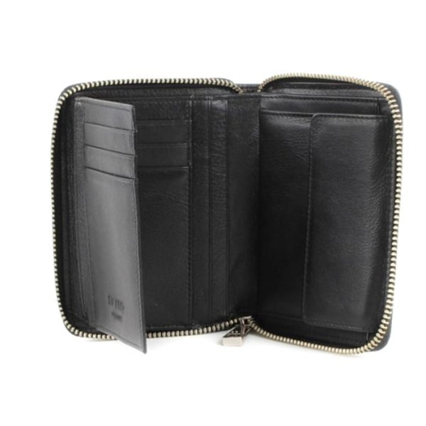 Plånbok - PICARD - Zip Wallet 9505 - Läder av nötkreatur - Svart - Kvinna svart