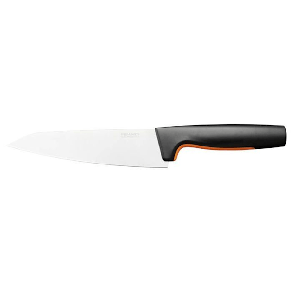 Fiskars kockkniv, funktionell form, total längd: 29 cm, japanskt rostfritt stål-plast, 1057535