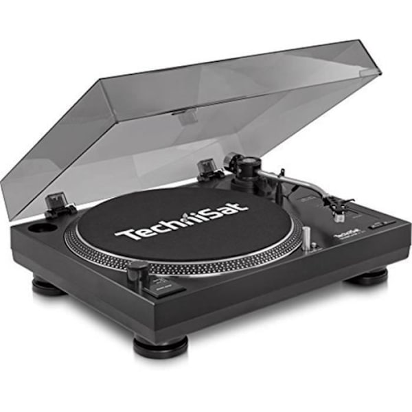 TECHNISAT TechniPlayer LP 300 skivspelare - Svart - Analog till digital ljudomvandlare - 33/45 rpm