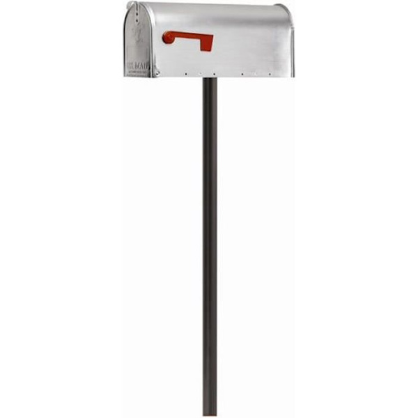 Vertikalt brevlådestöd - Arregui - E2112 - Stål - Svart - 144 cm Svart