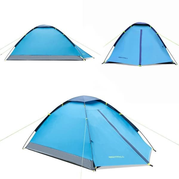 Tält för camping NILS Camp NC6033 blå