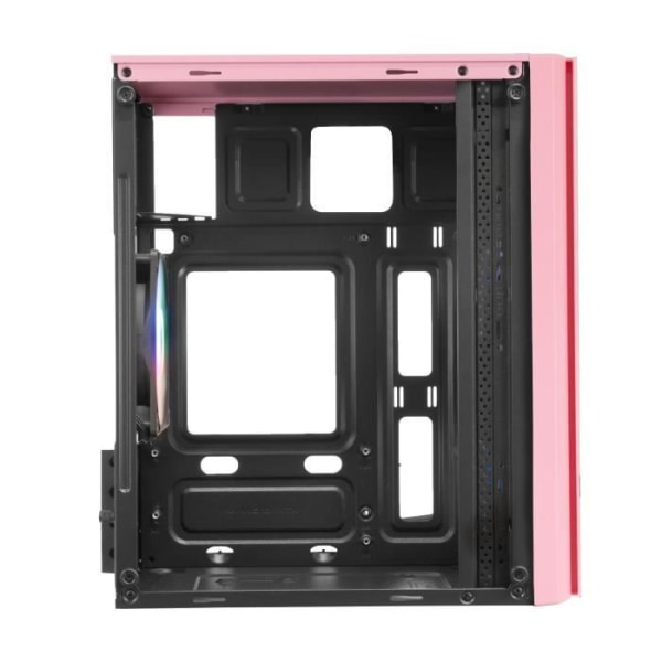 Mikro ATX PC-chassi - Mars Gaming - MC300 Rosa - Härdat Glas - 3 FRGB-fläktar - Total-Mesh
