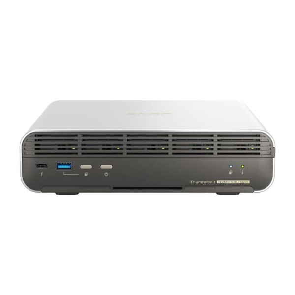 QNAP TBS-H574TX-I3-12G NAS-server - 5 fack - Intel Core i3 - 12 GB RAM - Gigabit Ethernet