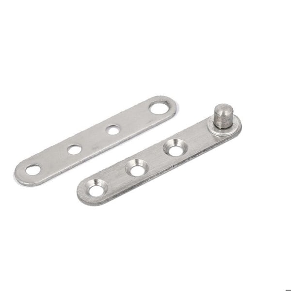 Charnière - KÄLLKARTA - 60mm - Metall - 360 Grader Rotativ - 2Styck Silver
