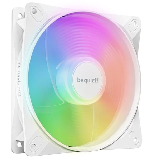 BE QUIET! - Light Wings LX - BL133 - Chassi Fläkt - 120mm PWM Reverse - Vit