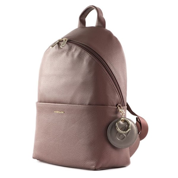 Ryggsäck - MANDARINA DUCK - Mellow Leather - Läder - Brun - 31x23x12 cm kastanj