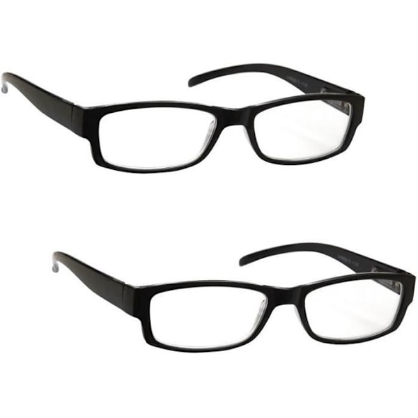 "Läs-UV-glasögon UV Reader UVR2PK032 - Svart - Herrar och Damer - Designerstil" Svart