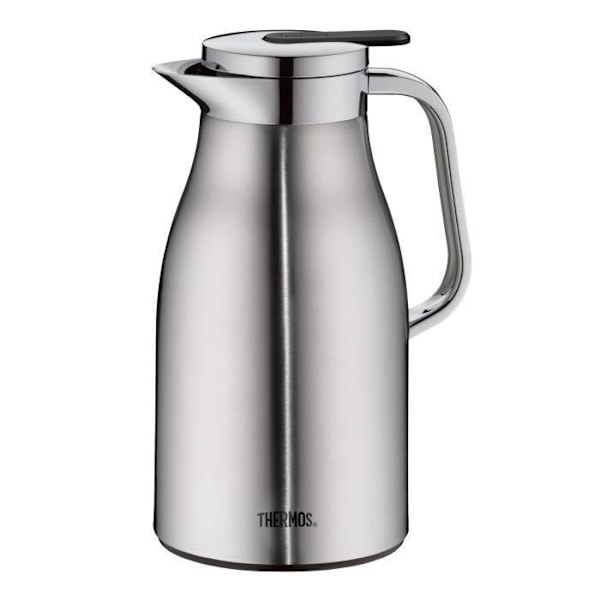 Isolerad karaff - Century - 1L - Rostfritt stål - Inre glas - Silver pengar