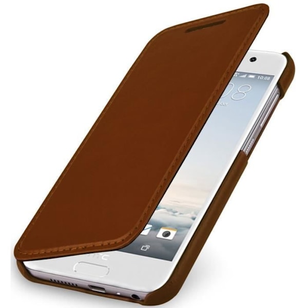 StilGut Book Type, läderfodral till HTC One A9, i konjak