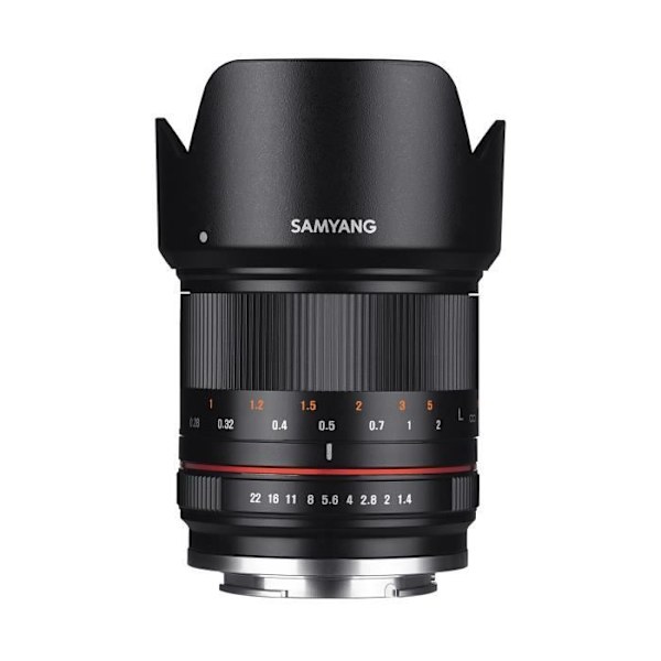Samyang 21mm F1.4 ED AS UMC CS vidvinkelobjektiv för Sony E spegellösa kameror