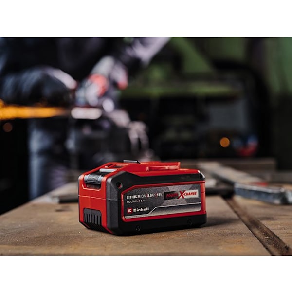 Einhell Batteri 8,0 Ah Multi-Ah Power X-Change PLUS (18V, 5-8 Multi-Ah, för alla Einhell Power X-Change-enheter)